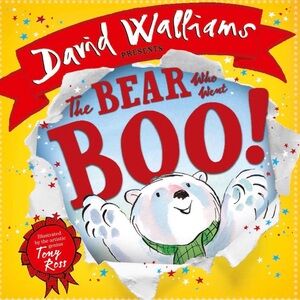 BUNDLE & SAVE🎉 David Walliams "The Bear Who Went Boo!" Children's Board Book